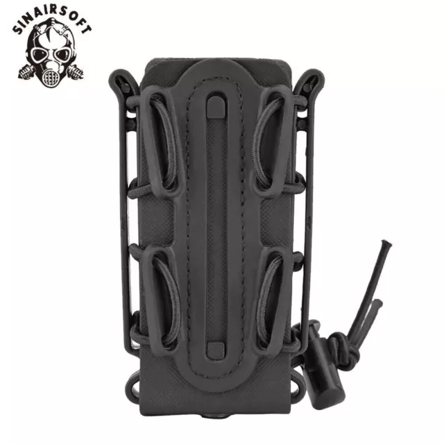 9mm Pistol Military Magazine Pouch Holster With Belt Clip Soft Shell Mag Pouch 3