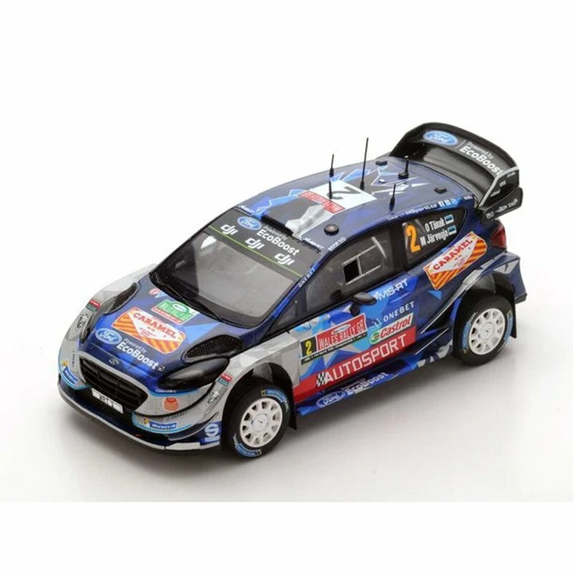 MODELLINO AUTO 1:43 SPARK FORD FIESTA WRC S. OGIER TEST RALLY MONTE CARLO 2018 A
