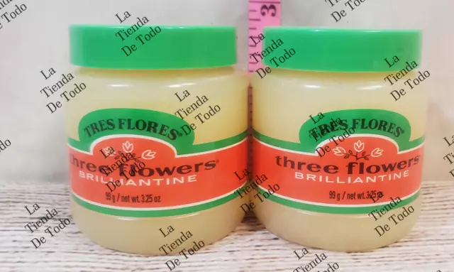 Brilliantine Hair Dressing Pomade for Three Flores Tres Flowers Brillantina user