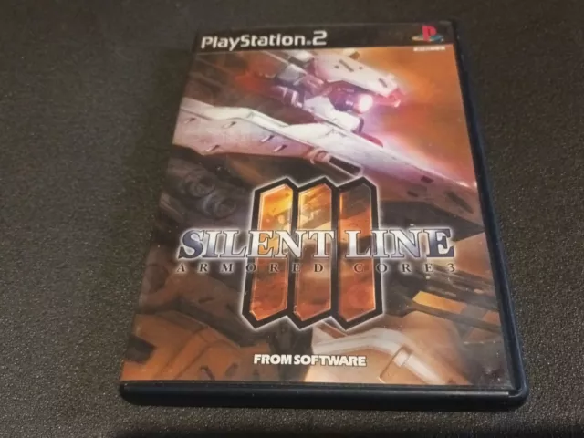 USED PS2 PlayStation 2 Armored Core 3: Silent Line 82070 JAPAN