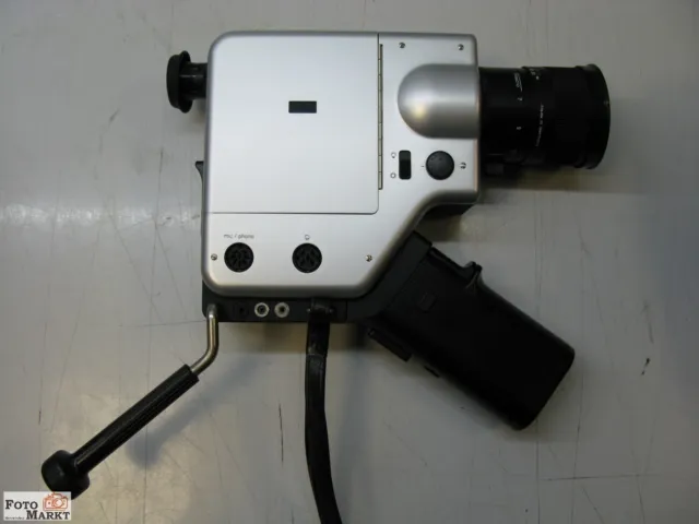 Braun Super 8 fotocamera Nizo 2056 obiettivo cutter macro variogon 1,4/7-56 mm top 3