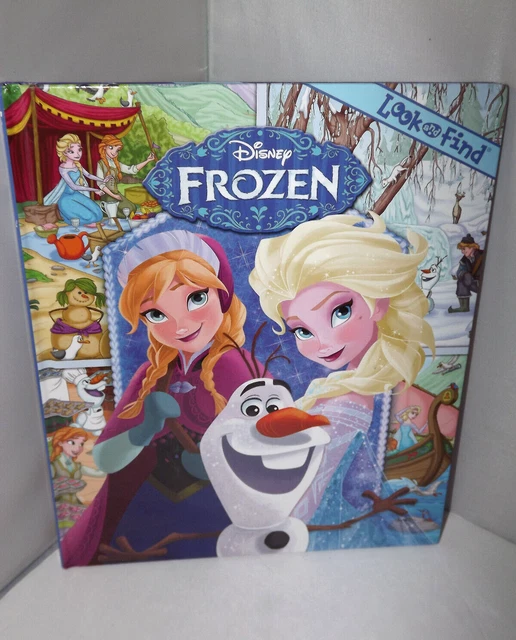 DISNEY FROZEN Look and Find by Kids PI (2016, livre d'images) EUR 4