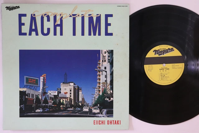 国内盤 EIICHI OHTAKI/COMPLETE EACH TIME/NIAGARA 28AH2001 LP Eiichi Ohtaki Complete Each Time JAPAN NEAR MINT Niagara