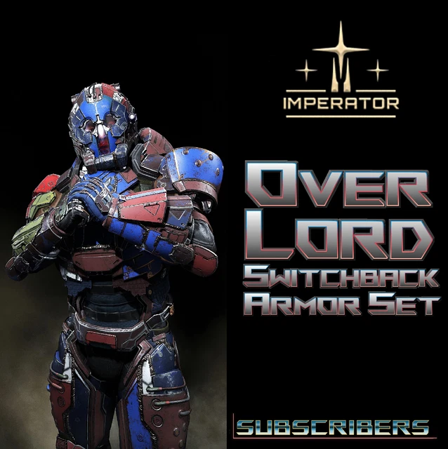 Star Citizen: Set Armatura OVERLORD SWITCHBACK, Articolo Di Gioco Per PC, Nuovo Sigillato