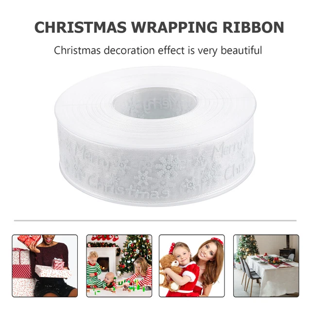 2x Weihnachten Band Geschenk Wrapper Band Weihnachten Diy Handwerk 3