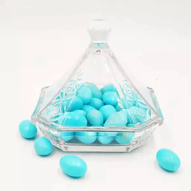 Mini tajine carré en verre transparent