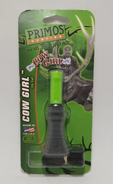 Elk Call Primos Hunting Bite & Blow Cow Girl #937 Cow Calf New Sealed Package