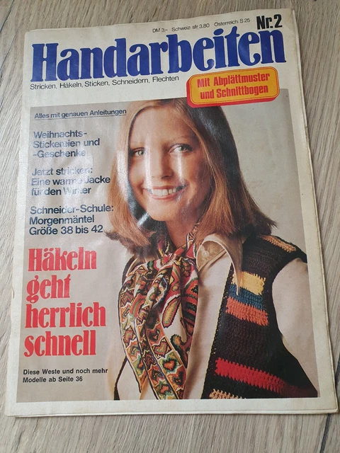 Handarbeiten Nr. 2 - Stricken, häkeln, sticken, schneidern, flechten