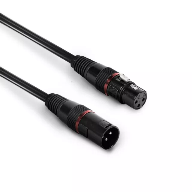 Event Lighting XLR3M3F20 - 3-pin DMX Cable (20m)