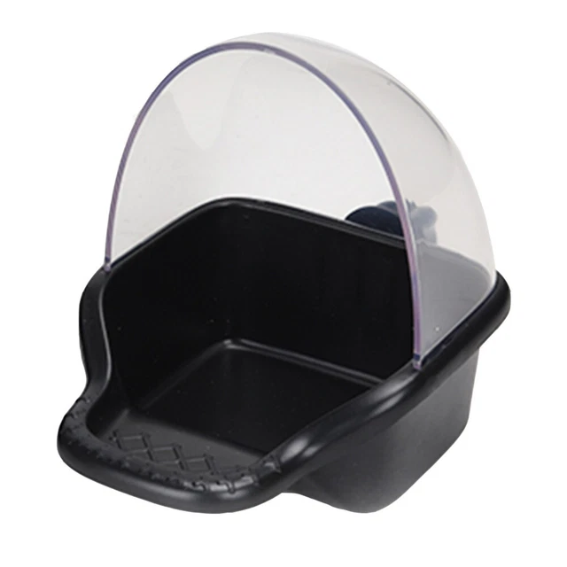 Bain De Tasse Nourriture Perroquet Plastique Mangeoire Pour Perruches Oiseaux