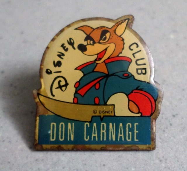 PIN'S DISNEY CLUB / DON CARNAGE / EuroDisney Resort Paris EUR 2,50