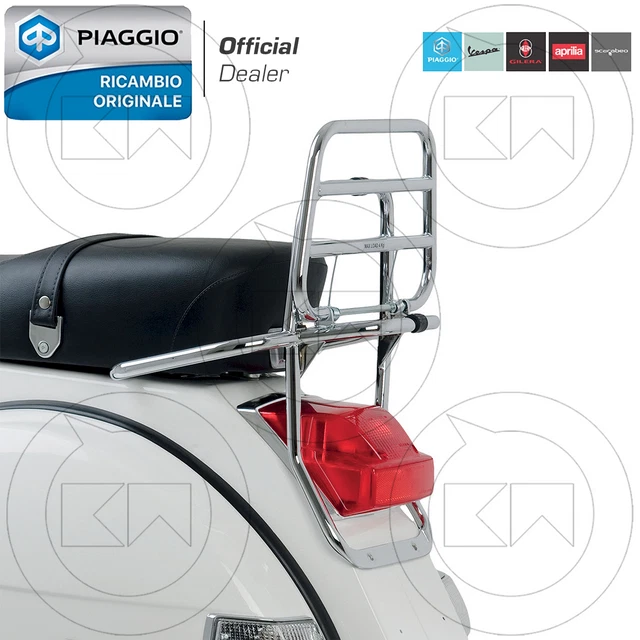 aksot Accessori per Honda Shadow VT750 C2 RC44 / VT400 1997-2001 2002 2003 Moto Schienale Posteriore Cromato + Portapacchi