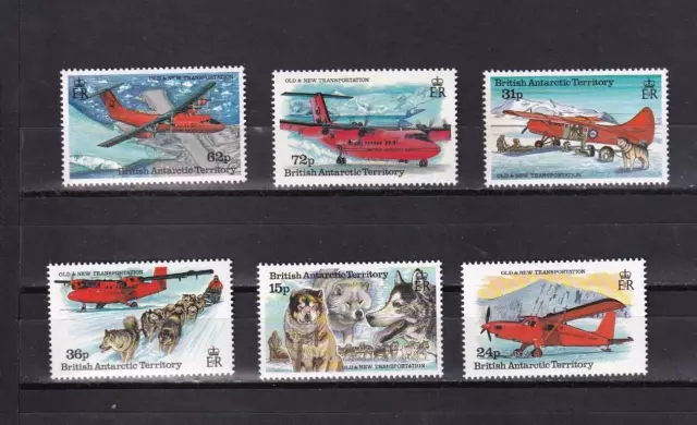 SA04 British Antartic Terrirory 1994 Old and New Transportation mint