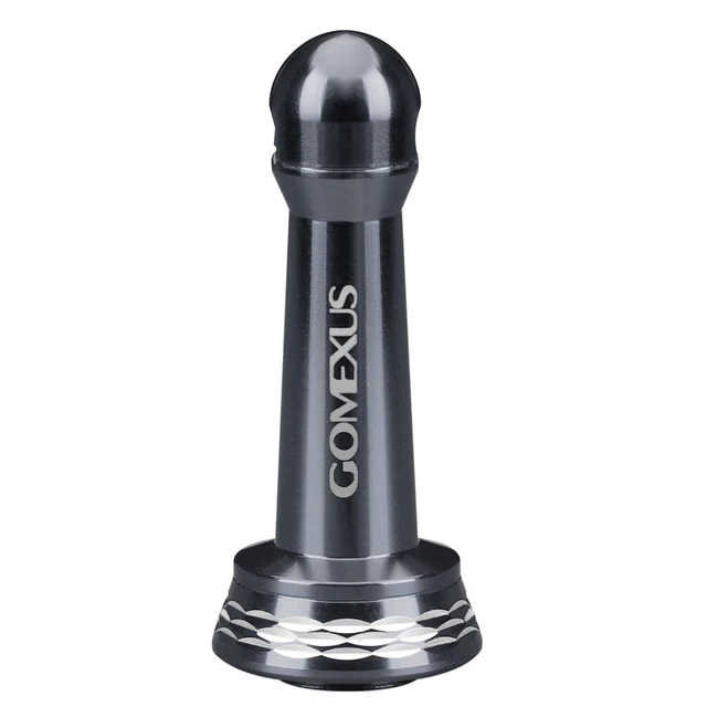 Bouton TPE Gomexus 20mm Pour Moulinet Shimano Daiwa - Poignée Noire