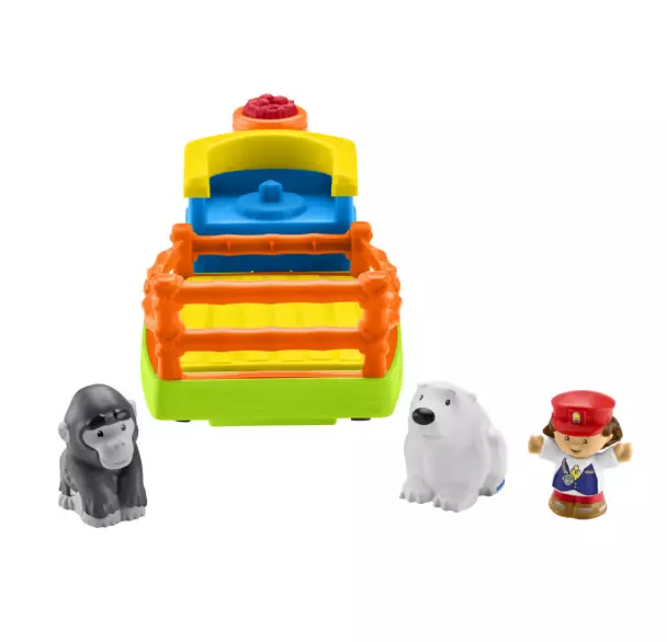 Fisher-Price Little People Choo-Choo Zoo Train Includes 1 x Train and 3 x figure 2