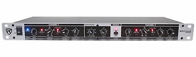 Rockville RX230 2 Way Stereo / 3 Way Mono Crossover with XLR Input and Output