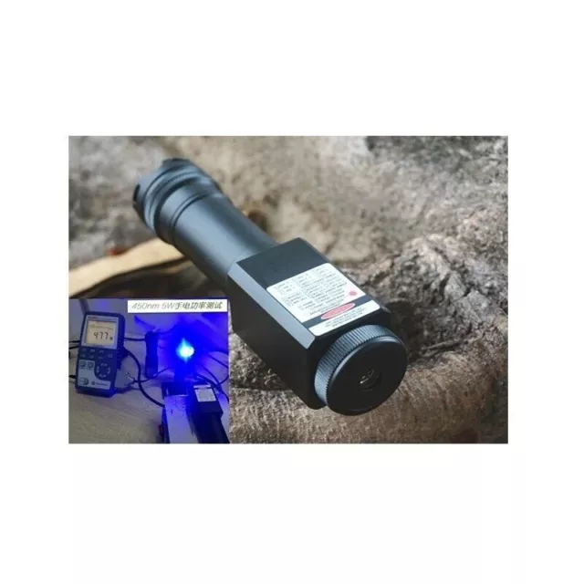 Module laser bleu 450 nm focalisable étanche 450T-5000