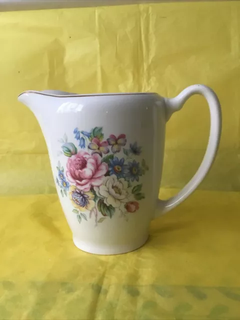 Lord Nelson Pottery Floral Design Jug