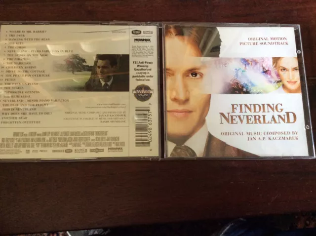 Finding Neverland Wenn Träume Fliegen [CD Score] Jan A. P. Kaczmarek  Soundtrack