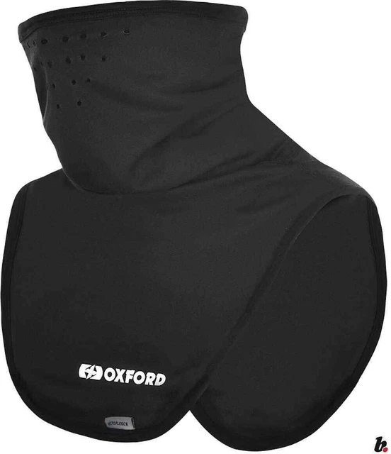 Oxford Deluxe Neck Tube Micro Vlies - schwarz