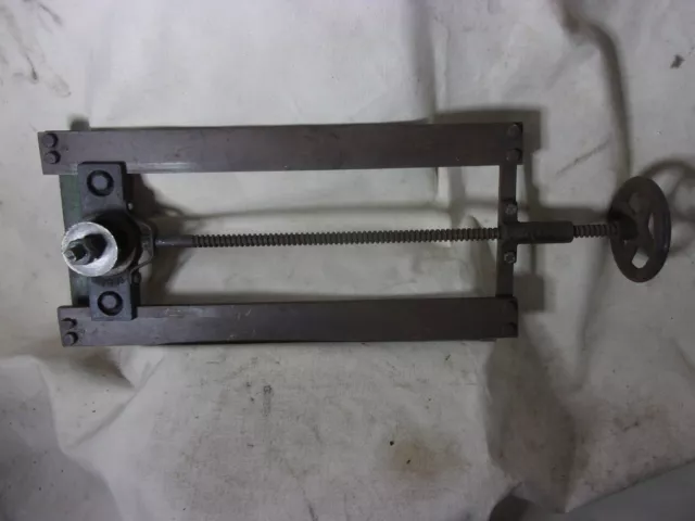 Vtg Saw Mill Gummer Grinder Sharpening Circular Rip Blade Holder 4-44" Gumming