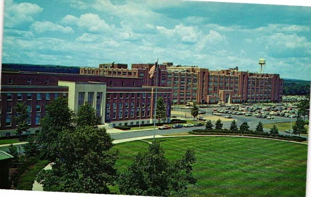 Vtg Pearl River NY Lederle Laboratories American Cyanamid Company Postcard A465
