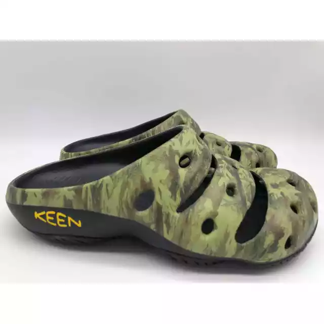 Keen Yogui Arts Clogs Camo Green Sandals Slip On Shoes 1003581 Women’s Size 6🛒