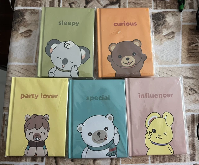 Thun 5 Block Notes A6 Teddy Friends