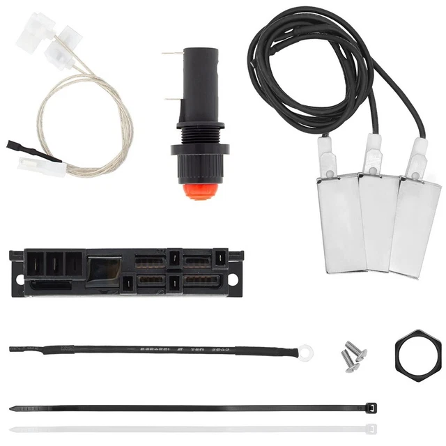 Piezo-Zündung Für Weber Q300/Q3000 Grill – Ersatzkit Mit Knopf