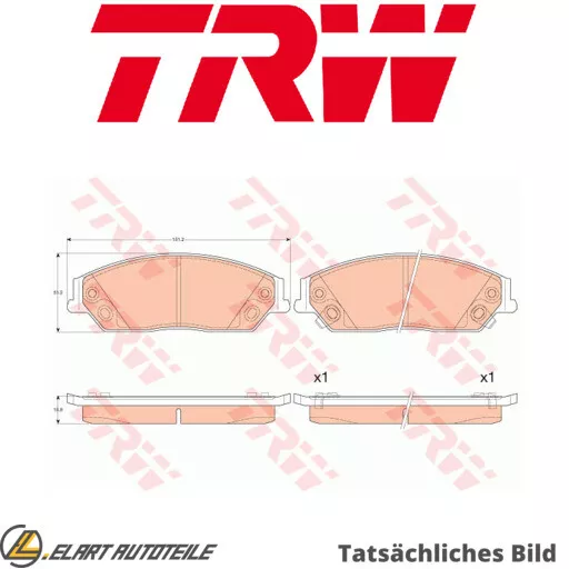 Der Bremsbelagsatz, Die Scheibenbremse Für Toyota Camry Stufenheck V5 2Ar Fe 2Gr