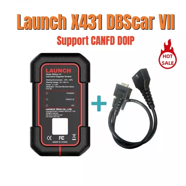 Launch X431 DBScar VII DBSCAR 7 Code Scanner Support CANFD DOIP OBDⅡ Diagnostic