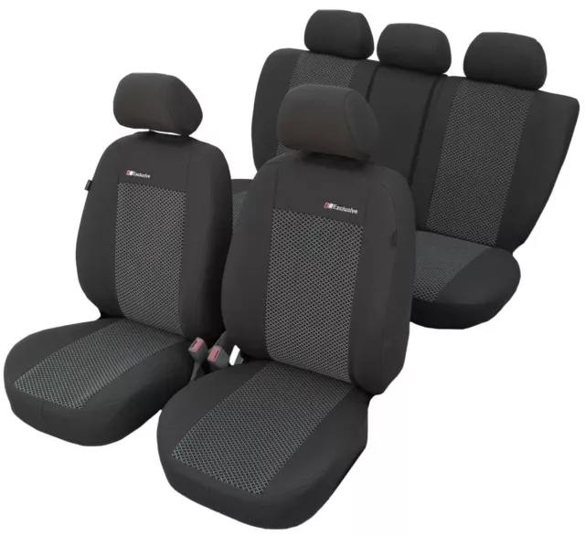 (ANR) Autositzbezüge Sitzbezüge Komplett Set Exclusive für Mitsubishi COLT VI (Z