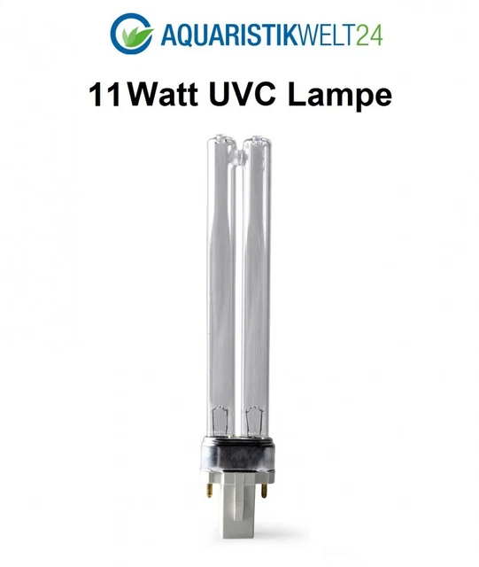 AquaOne 11 Watt Uvc Lampe de Rechange Clarificateur D'Eau G23 Culot Anti- Lampe