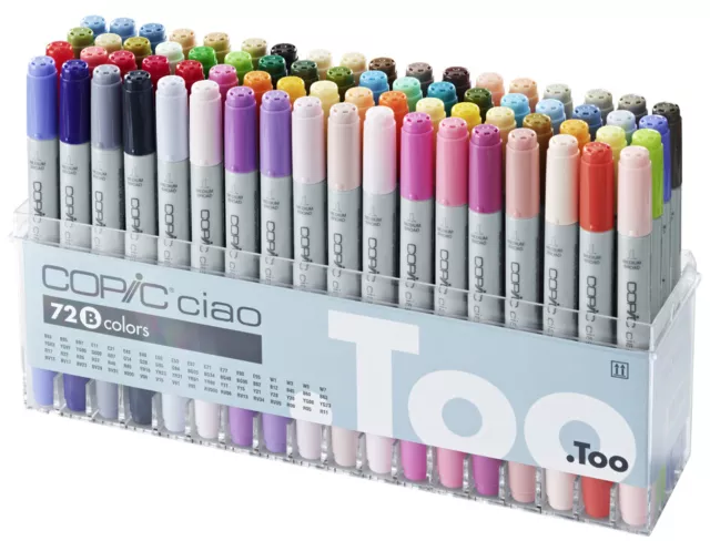 COPIC Hobbymarker ciao 72er Set B