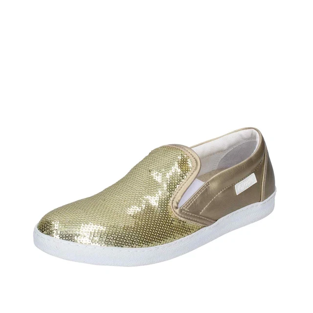 Chaussures Femme AGILE by RUCOLINE 39 Ue à Enfiler Or Sequin Cuir Sinte BD176-39