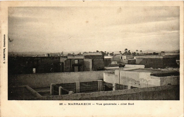 CPA AK Marrakech - Vue Generale - Cote Sud MAROC (963595)