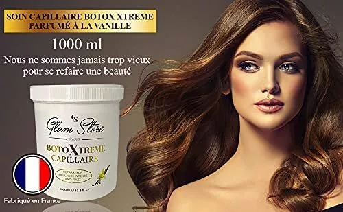 Glam store botox capillaire soin extreme cheveux abimés (vanille) 2