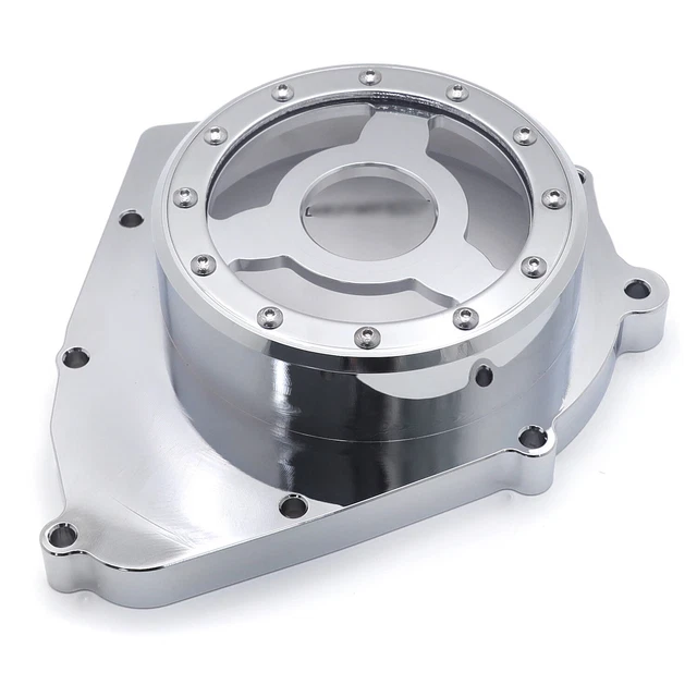 Lot De 3 Capuchons Latéraux Moteur Pour Moto 50-110 Cc - Alliage Alu, Résistants à L'eau, Design Attractif