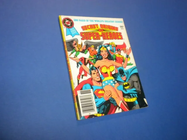 Dc Blue Ribbon Digest #19 Secret Origins Of Super-Heroes 1979