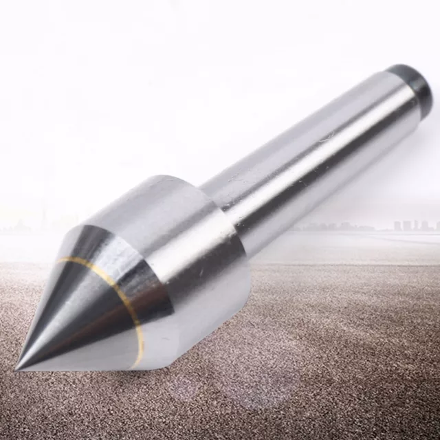 0.000197" MT2 Lathe Dead Center Morse Taper Bearing Nose Steel Turning Precision