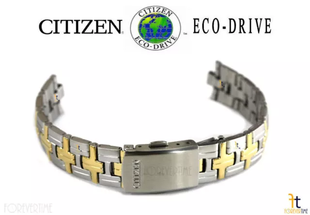 Citizen Eco-Drive S075661 Stainless Steel (Two-Tone) Watch Band Strap