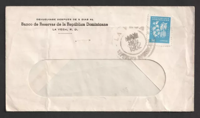 1962 Repubblica Dominicana Copertina. Cacoa