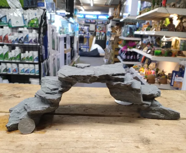 Large Gecko Reptile Lizard Turtle Terrapin Steps  Arch Bask Platform Vivarium