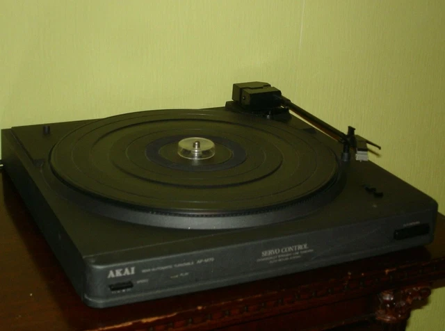 Platine Vinyle AKAI AP-M300 - Parfait état, Courroie Et Diamant Bons - Avec Vidéo