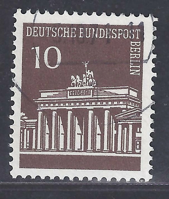 Berlin Rollenmarke Brandenburger Tor Berlinstempel Mi.Nr.286 R  Zähl Nr.255  A7