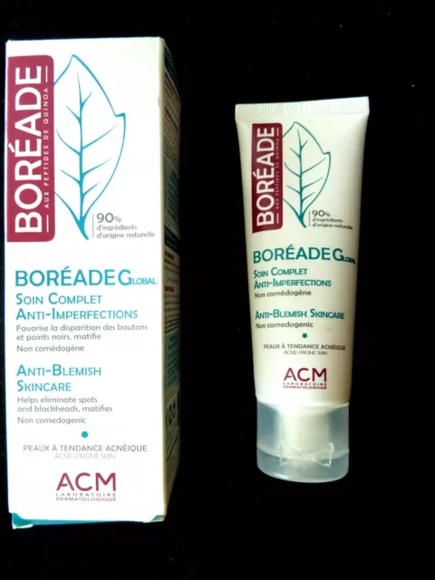 BOREADE - soin anti imperfections - points noirs - anti blemish - ACM laoratoire