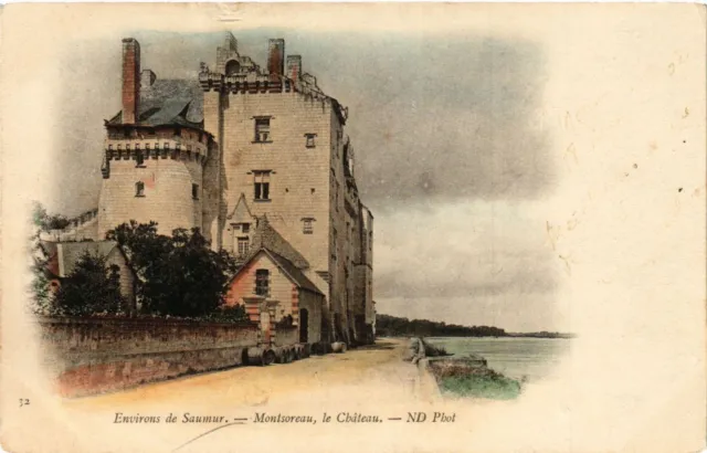 CPA Env. de SAUMUR - MONTSOREAU le Chateau (296788)