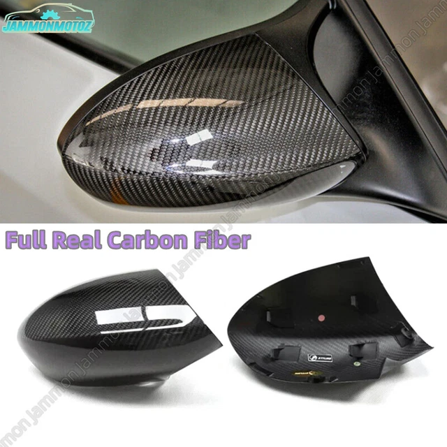 REPLACE DRY CARBON Fiber Side Mirror Cover Caps For 20072013 Bmw E90/E92/E93 M3 369.97