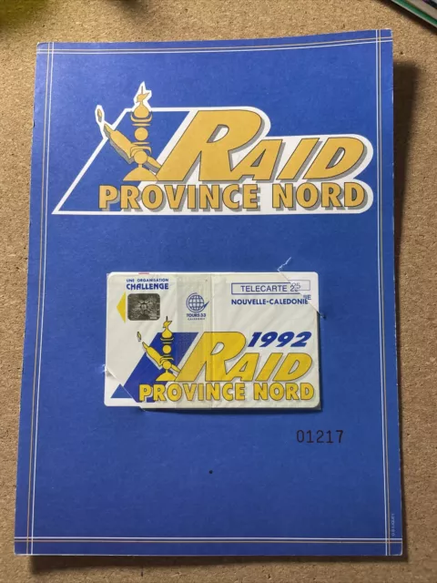 Telecarte Nc5  Raid Province Avec Encart Neuve Nsb Rare