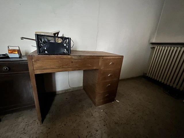 SCRIVANIA VINTAGE in legno